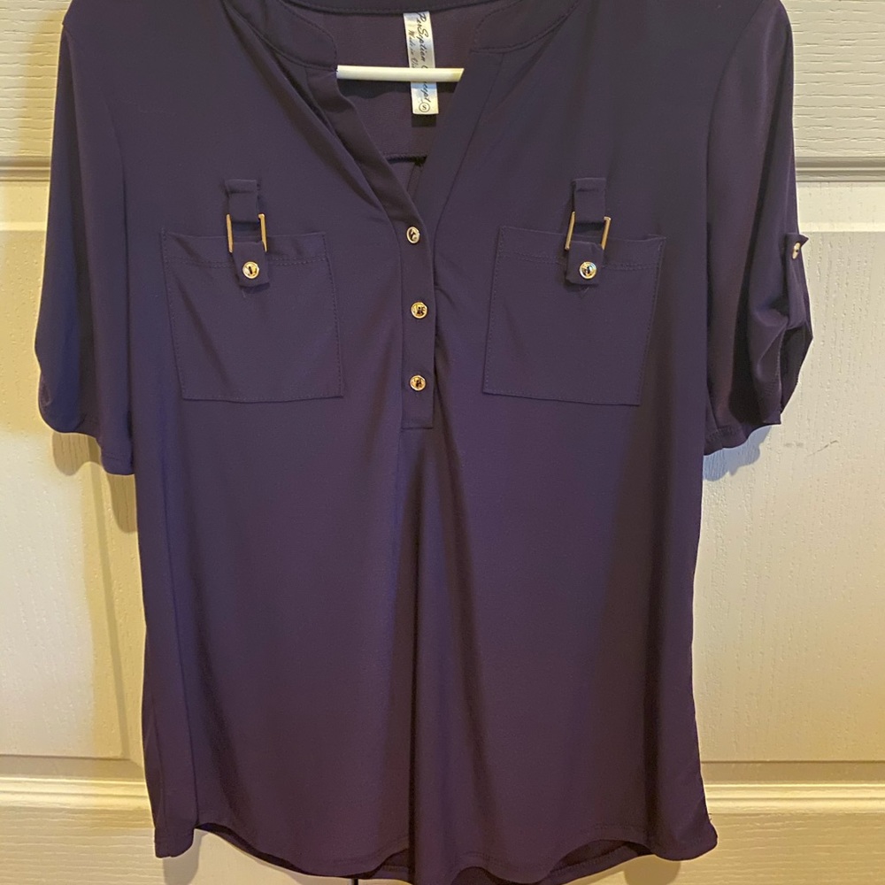 Purple PerSeption Concept blouse